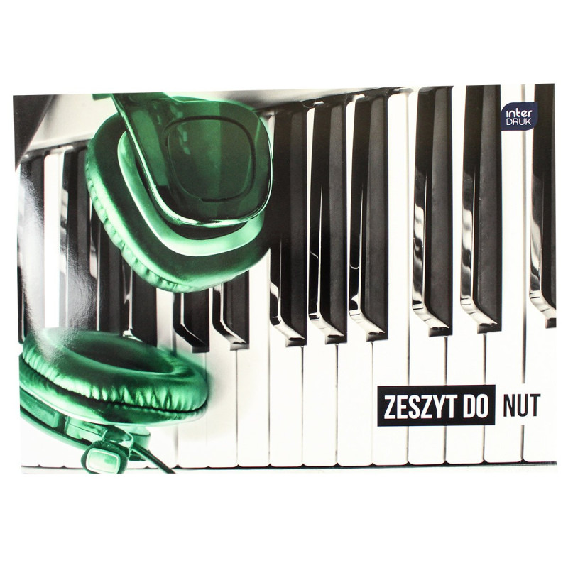 Zeszyt do nut A4 poziomy 16k Interdruk