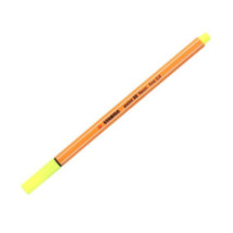 Cienkopis Stabilo, neonowy żółty 88-024