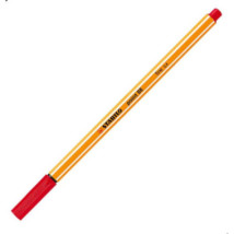 Cienkopis STABILO Point 88 czerwony 0,4mm