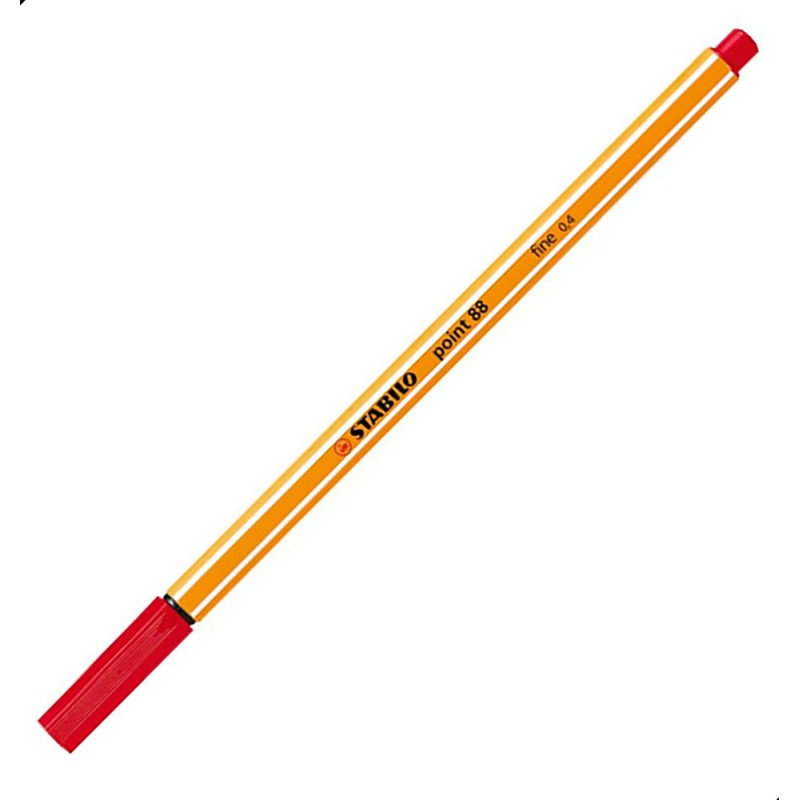 Cienkopis STABILO Point 88 czerwony 0,4mm