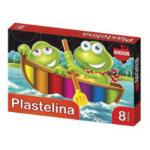 Plastelina szkolna 8 kolorów MONA