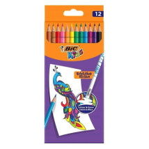 Kredki ołówkowe Kids Evolution Illusion Bic 12 kol.
