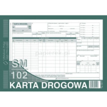 KARTA DROGOWA NUMEROWANA MICHALCZYK