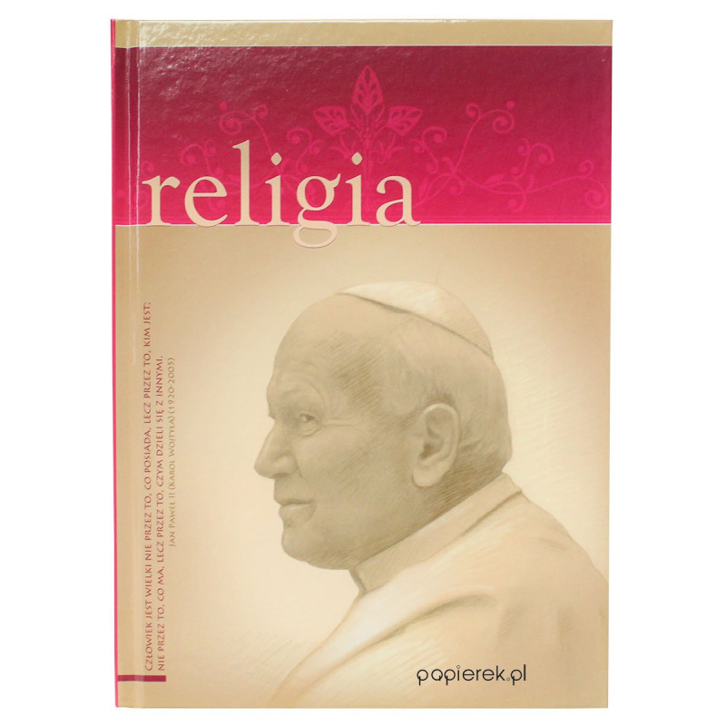 Brulion Religia A5/64K Unipap