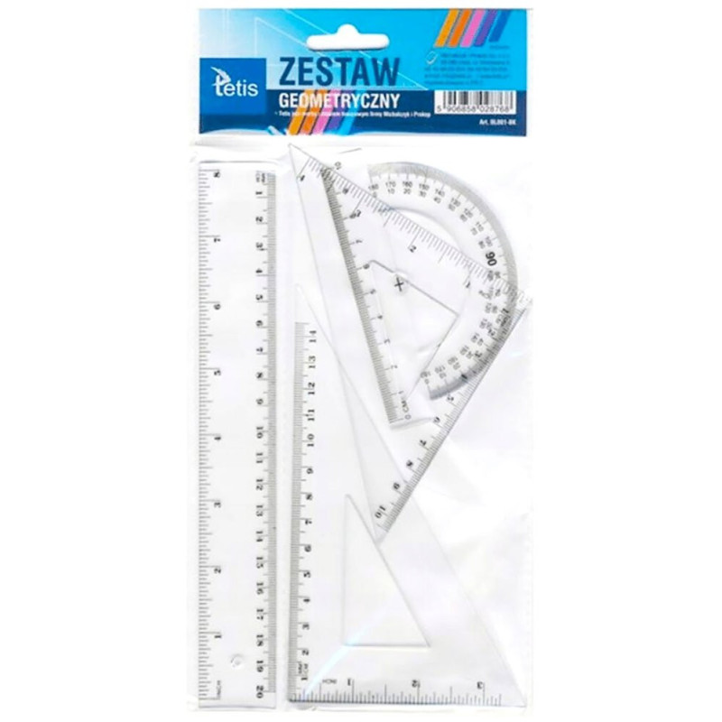 Zestaw geometryczny Tetis 4 elementy 20 cm
