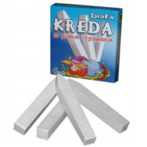 Kreda biała do pisania i rysowania 6 szt. Mar-Bor