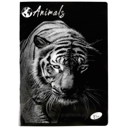 Elisa Zeszyt A5 60k kratka 80g Animals