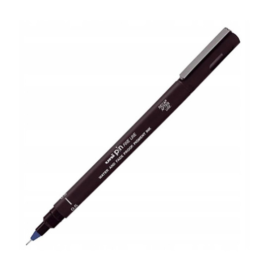 Cienkopis UNI PIN Fine line 0.5 mm niebieski