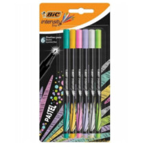 Cienkopisy BIC Intensive Fine Pastel 6 kolorów