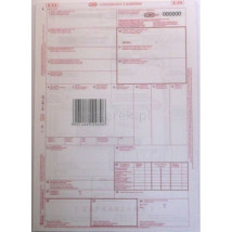 LIST PRZEWOZOWY CMR 4-ODC NUMEROWANY