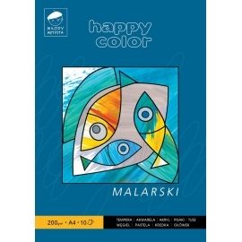 Blok malarski A4/10K 200g Happy Color