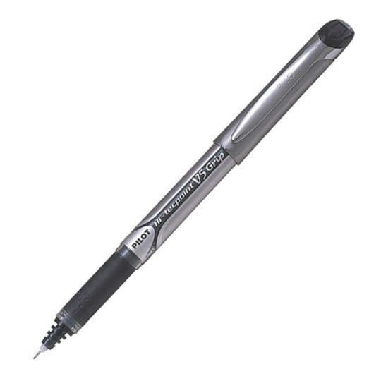 Cienkopis kulkowy V5 Grip 0.5mm czarny Pilot