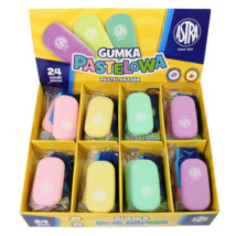 Gumka do mazania Astra pastelowa