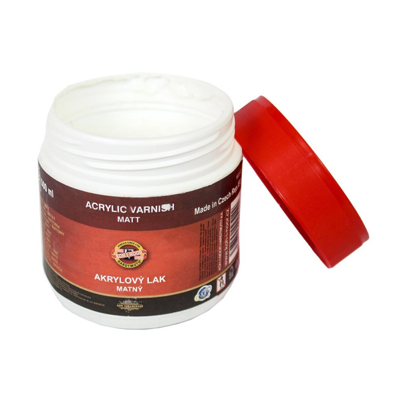 Verniks Akrylowy matowy Koh-I-Noor 500ml