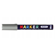 Marker akrylowy 1-2mm M&G S110 srebrny