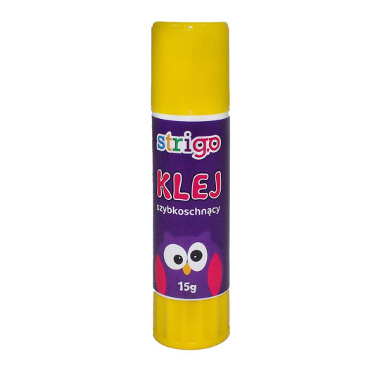 Klej w sztyfcie szybkoschnący 15g Strigo