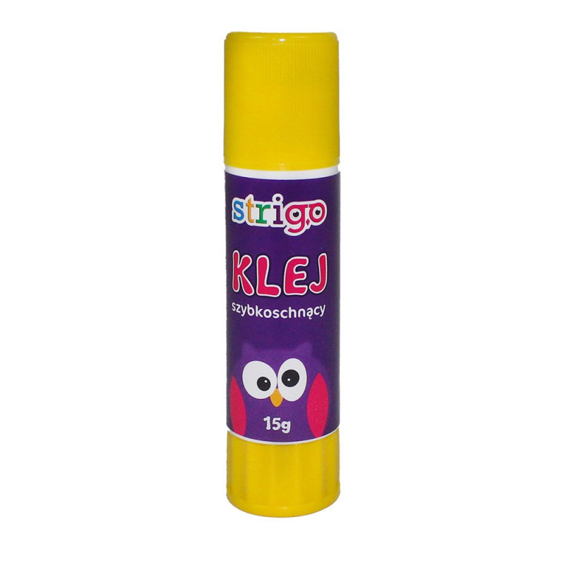 Klej w sztyfcie szybkoschnący 15g Strigo
