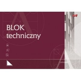 Blok techniczny A3 10 kartek biały Unipap