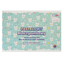 Blok rysunkowy pastelowy A4/14k Strigo