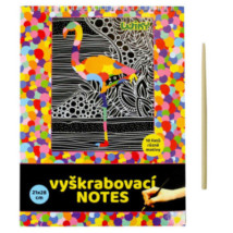 Wydrapywanka A4 z wzorem + rysik