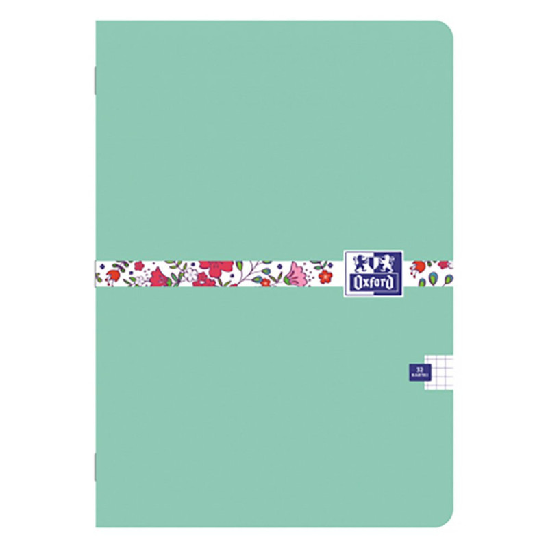 Zeszyt A5 32k kratka z marginesem Oxford Floral