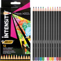 Kredki ołówkowe BIC Intensity Premium 12 kolorów
