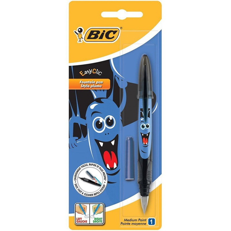Pióro wieczne BIC EasyClic Decors Monster blister