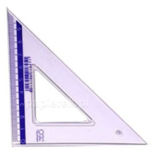 EKIERKA PRATEL 10 CM 90°/45°/45°