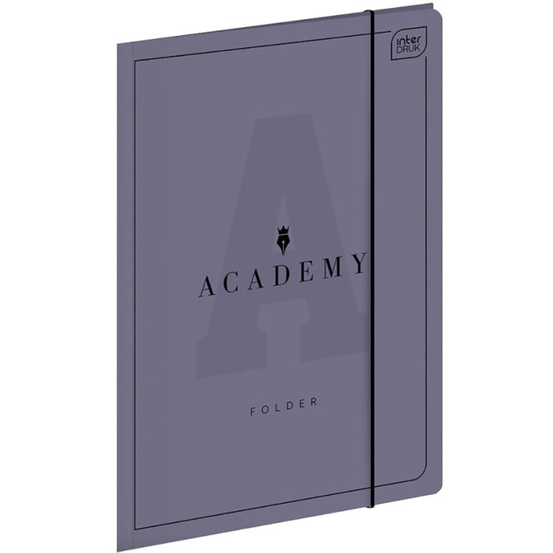 Teczka z gumką A4+ Academy Interdruk