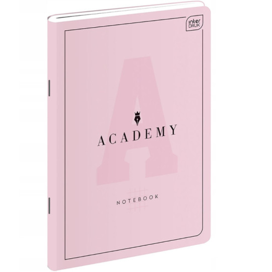 Zeszyt A5/60k linia Interdruk Academy Pastel