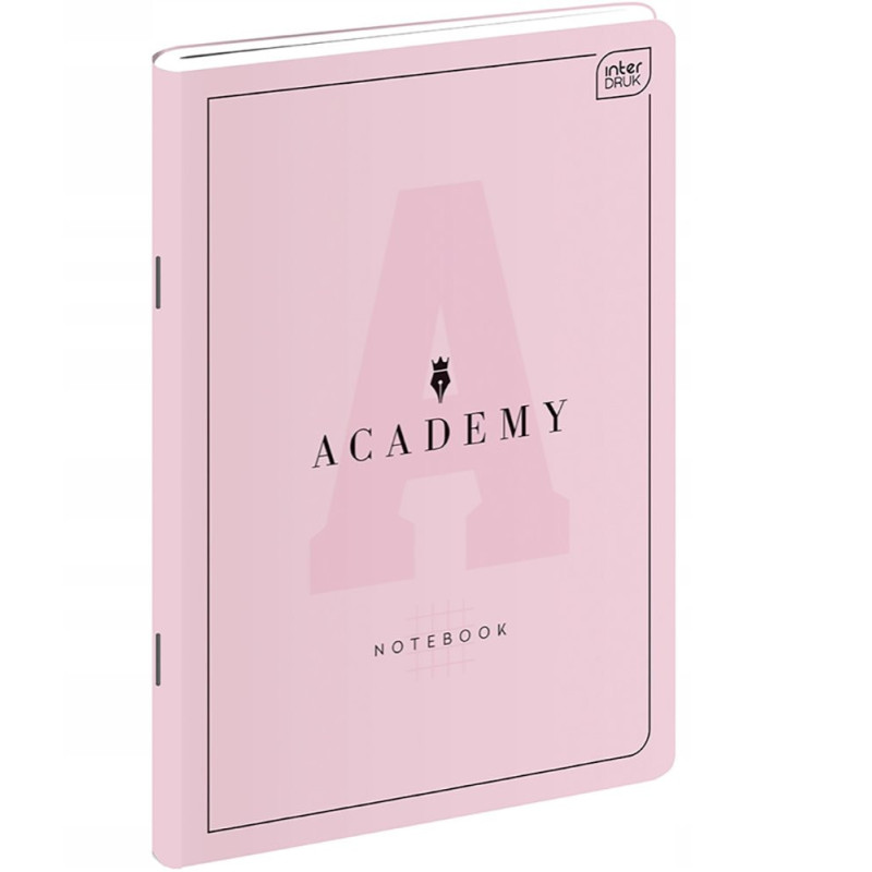 Zeszyt A5/60k linia Interdruk Academy Pastel