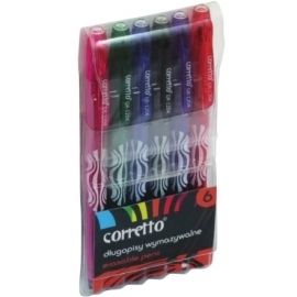 Długopis wymazywalny 6 kolorów Corretto