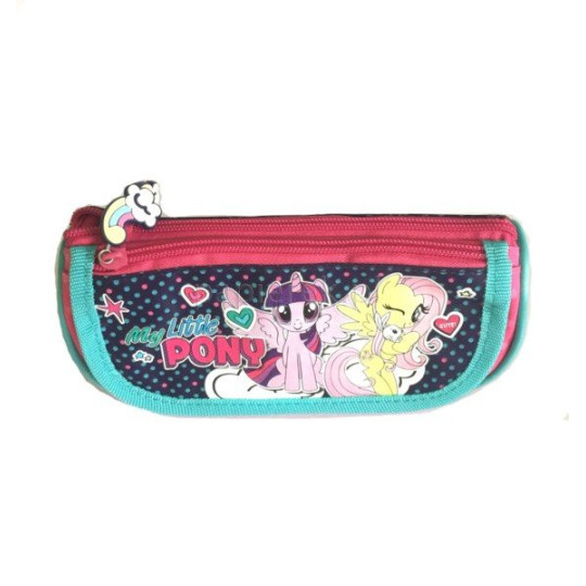 PIÓRNIK SASZETKA 2 ZAMKI Z KLAPKĄ MY LITTLE PONY