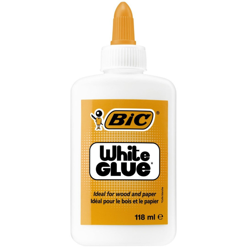 Klej z aplikatorem BIC White Glue 118ml