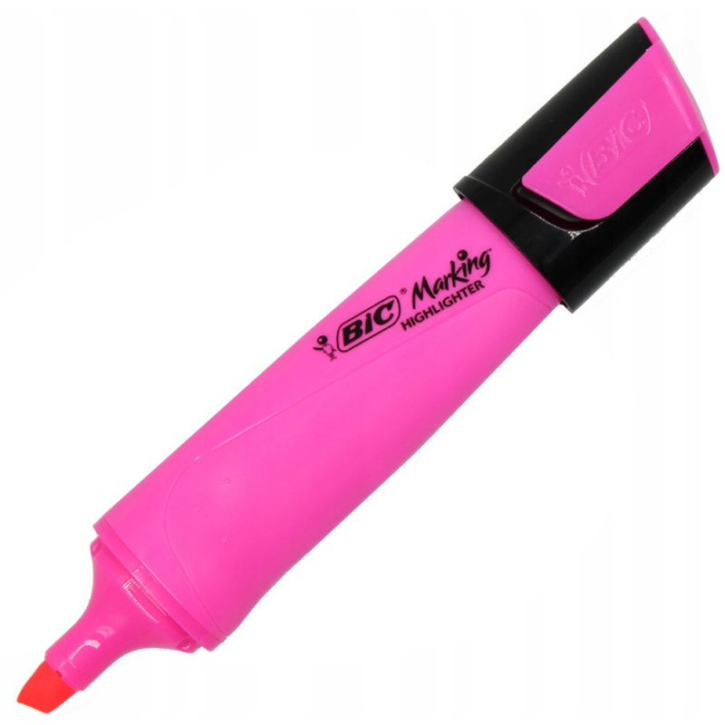 Zakreślacz Highlighter BIC różowy