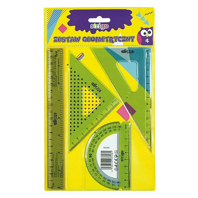Zestaw geometryczny Strigo 4 elementy
