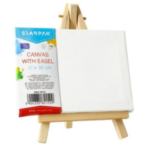 Podobrazie 12x16 cm ze sztalugą Starpak
