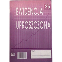 EWIDENCJA uproszczona A5