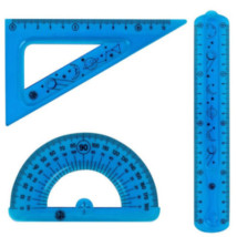 Zestaw geometryczny flexi Astra 3 elementy