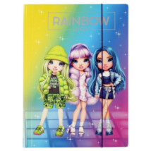 Teczka z gumka A4 Rainbow High