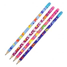 Ołówek z gumką Adel Kids mix kolorów