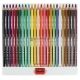 Kredki ołówkowe Astra XXL gruby grafit 4 mm 24 kolory
