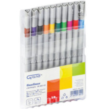 Cienkopisy w etui 10 kolorów Grand GR-380-10
