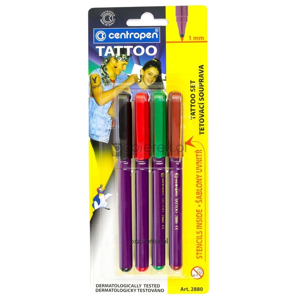 Zestaw markerów do tatuażu TATTOO 