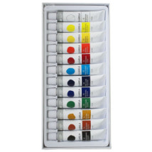 Farby akwarelowe Happy Color 12 kol. x 12 ml