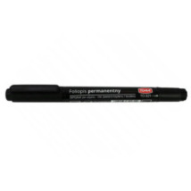 Marker permanentny dwustronny CD Toma czarny