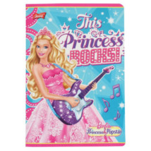Zeszyt w trzy linie A5 Barbie 16 kartek