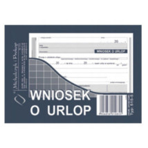 Druk wniosek o urlop A6 MiP typ 515-5