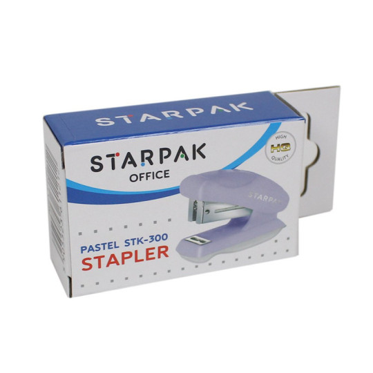 Zszywacz mini Starpak STK-300 pastelowy fioletowy