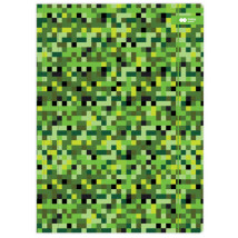 Teczka z gumką A4 Happy Color Pixi zielona